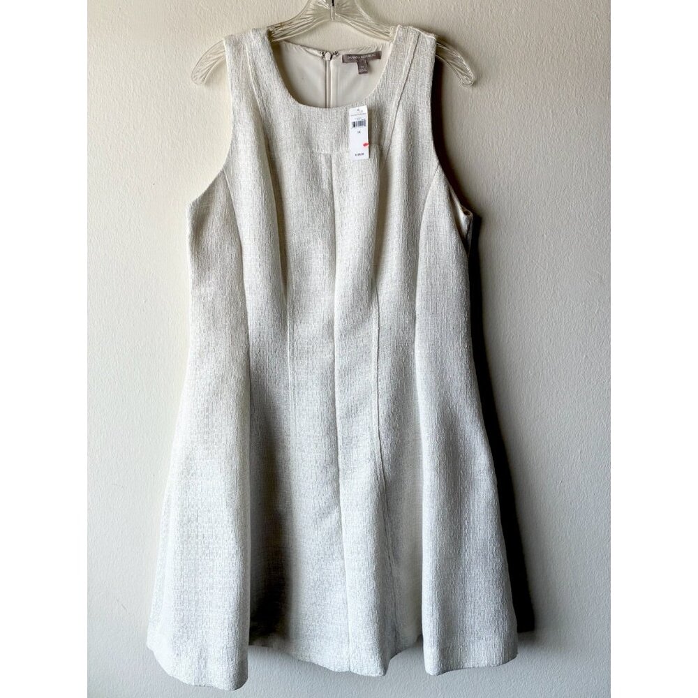 Banana Republic Women's Ivory Dress Sleeveless Size 14